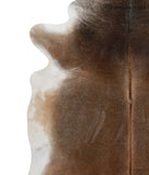 Grey with Beige Cowhide Rug #83369