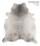 Salt and Pepper Brown Cowhide Rug #83379