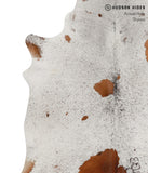 Salt and Pepper Brown Cowhide Rug #83392