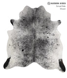 Salt and Pepper Black Cowhide Rug #83603