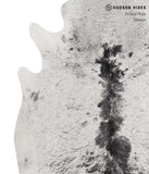 Salt and Pepper Black Cowhide Rug #83605