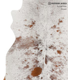 Salt and Pepper Brown Cowhide Rug #83709