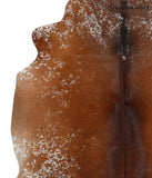 Salt and Pepper Brown Cowhide Rug #83711