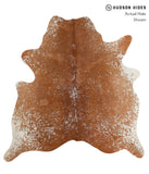 Salt and Pepper Brown Cowhide Rug #83744