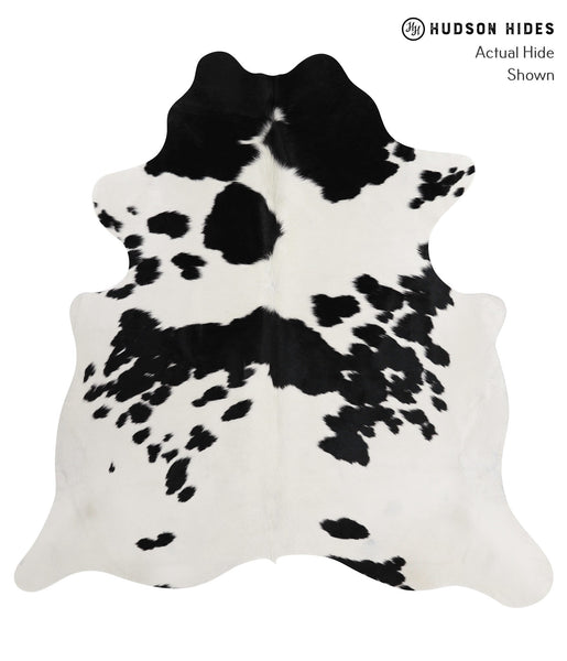 Black and White Cowhide Rug #83855