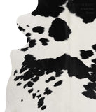 Black and White Cowhide Rug #83855