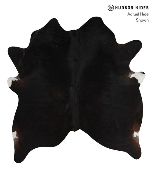 Solid Black Cowhide Rug #83961