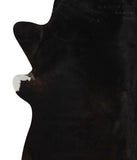 Solid Black Cowhide Rug #83961
