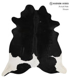 Black and White Cowhide Rug #83985
