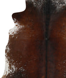 Salt and Pepper Brown Cowhide Rug #83989