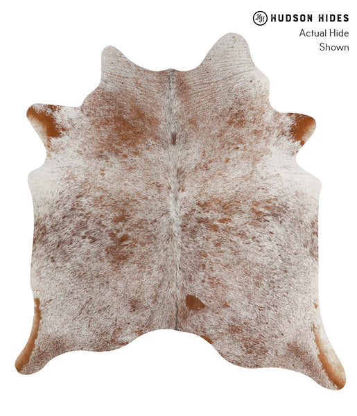 Salt and Pepper Brown Cowhide Rug #84158