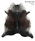 Salt and Pepper Black Cowhide Rug #84164