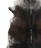Salt and Pepper Black Cowhide Rug #84164