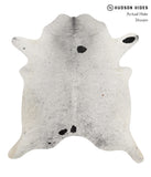 Salt and Pepper Black Cowhide Rug #84274