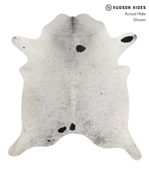 Salt and Pepper Black Cowhide Rug #84274