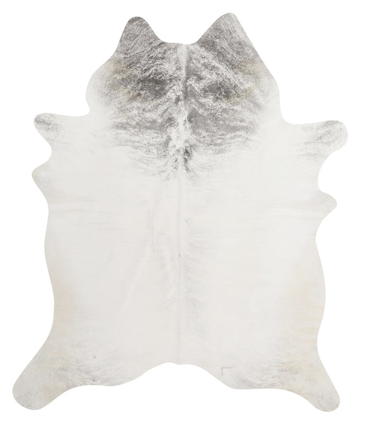 Grey Brindle Cowhide Rug #84364HUDSN