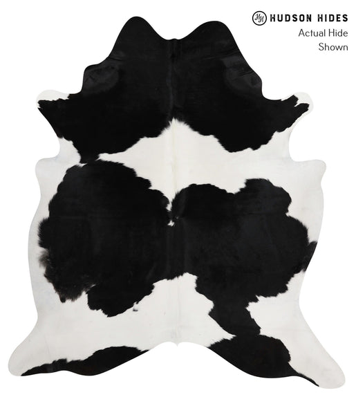 Black and White Cowhide Rug #84377
