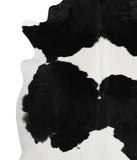 Black and White Cowhide Rug #84377