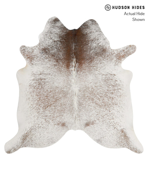 Salt and Pepper Brown Cowhide Rug #84388