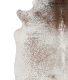 Salt and Pepper Brown Cowhide Rug #84388