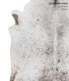 Salt and Pepper Brown Cowhide Rug #84398