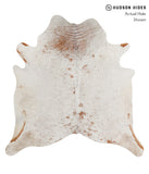 Salt and Pepper Brown Cowhide Rug #84408