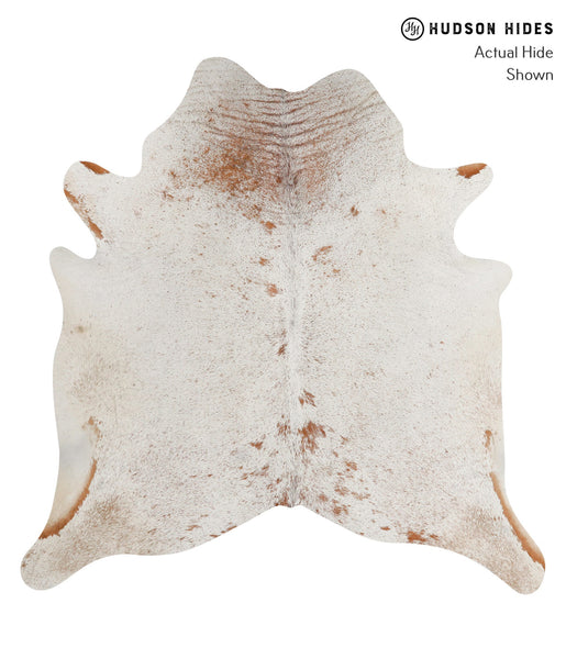 Salt and Pepper Brown Cowhide Rug #84408