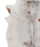 Salt and Pepper Brown Cowhide Rug #84410
