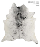 Salt and Pepper Black Cowhide Rug #84437