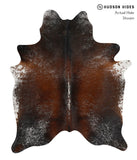 Salt and Pepper Brown Cowhide Rug #84453
