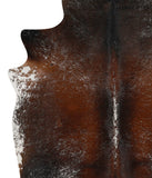 Salt and Pepper Brown Cowhide Rug #84453
