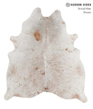 Salt and Pepper Brown Cowhide Rug #84459