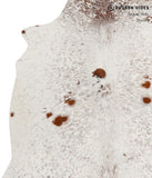 Salt and Pepper Brown Cowhide Rug #84464