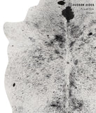 Salt and Pepper Black Cowhide Rug #84506