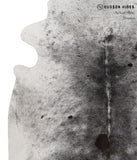 Salt and Pepper Black Cowhide Rug #84525