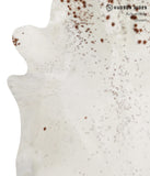 Salt and Pepper Brown Cowhide Rug #84547