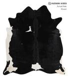 Black and White Cowhide Rug #84548