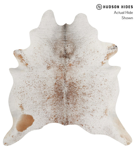 Salt and Pepper Brown Cowhide Rug #84600