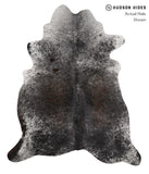 Salt and Pepper Black Cowhide Rug #84663