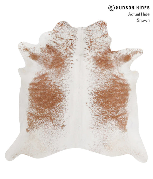Salt and Pepper Brown Cowhide Rug #84671