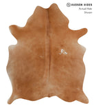 Solid Brown Cowhide Rug #84699