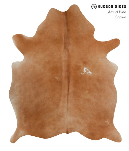 Solid Brown Cowhide Rug #84699