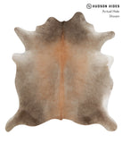 Grey with Beige Cowhide Rug #84724