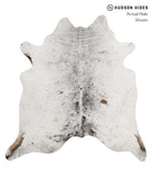 Salt and Pepper Black Cowhide Rug #84765