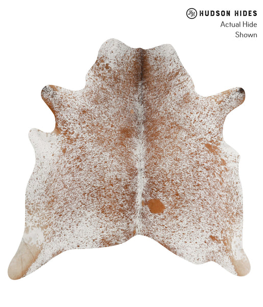 Salt and Pepper Brown Cowhide Rug #84816