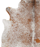 Salt and Pepper Brown Cowhide Rug #84816