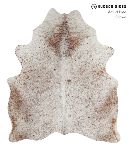 Salt and Pepper Brown Cowhide Rug #84835