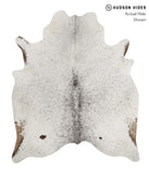 Salt and Pepper Brown Cowhide Rug #84847