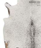 Salt and Pepper Brown Cowhide Rug #84847