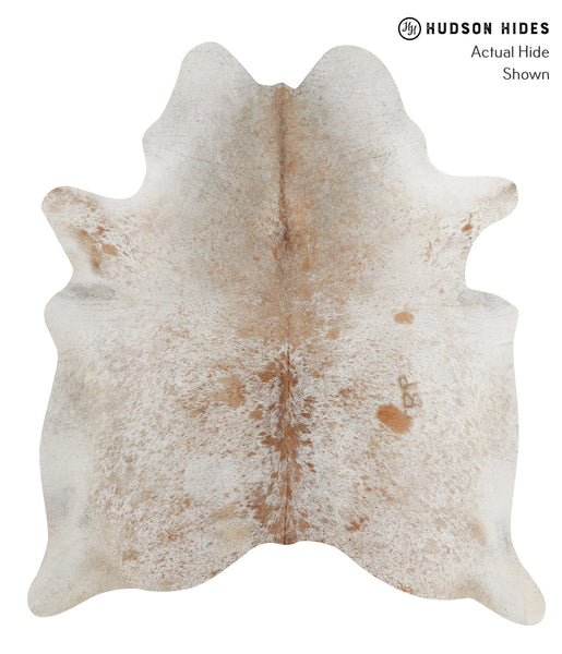Salt and Pepper Brown Cowhide Rug #84860